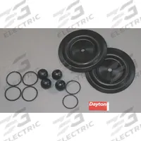 DAYTON Fluid End Repair Kit: Fluid End Repair Kit, 6PY71, Santoprene, Santoprene. Key specifications — Manufacturer Part Number: 6PY71.