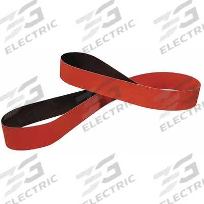 3M CUBITRON II Sanding Belt: 1 1/2 in W x 60 in L, Ceramic, 60 Grit - Cool-Cutting Sanding Belts for All Metals
