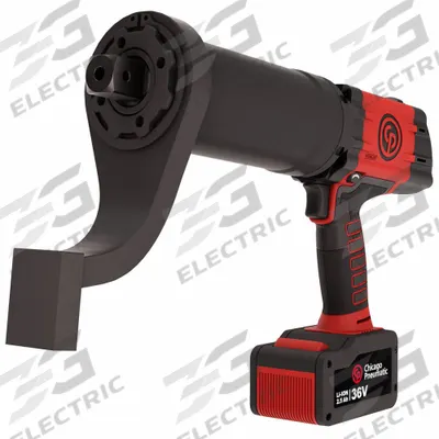 CHICAGO PNEUMATIC Torque Wrench Kit: 3,020 ft-lb Fastening Torque, 3 RPM No Load Speed, Square - Chicago Pneumatic Cordless Torque Wrenches