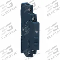SCHNEIDER Solid State Relay: DIN-Rail Mounted, 6 A Max Output Current, SCR, AC Output (MPN SSM1A16BDR). Key specifications — Brand: SCHNEIDER; Current Type: DC; Electrical Connection: Screw Clamp; Finger Safe: Yes; Input Current: 8 to 11 mA; Maximum Output Current without Heat Sink: 6 A; Mounting Style: DIN Rail; Output Voltage: 24 to 280V AC.