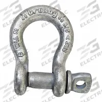 CROSBY Anchor Shackle: Anchor Shackle, 30,000 lb Working Load Limit, 1 13/16 in Wd Between Eyes (MPN G-209A). Key specifications — Body Color: Silver; Brand: CROSBY.