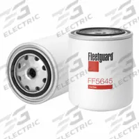 FLEETGUARD Fuel Filter: Spin-On, 4 9/16 in Overall Lg, 3 11/16 in Outside Dia, 2 7/16 in Inside Dia (MPN FF5645). Key specifications — attr1137520: BF7883; attr434022: FLEETGUARD; attr427730: Cellulose; attr1017112: Construction Equipment; attr1017113: Deutz.