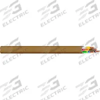 SOUTHWIRE Thermostat Wire: 18 AWG Conductor Size, 8 Conductors, 250 ft Overall Lg, 150 V Volt (MPN 65676944)