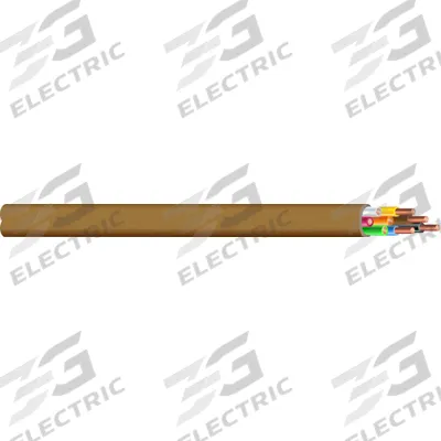 SOUTHWIRE Thermostat Wire: 18 AWG Conductor Size, 8 Conductors, 250 ft Overall Lg - Nonplenum-Rated Thermostat Wires