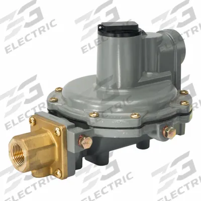 FISHER LPG Pressure Regulator: Lever-Acting Gas, 850,000 BtuH Gas Capacity, Aluminum - Lever-Acting Gas Pressure Regulators