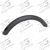 JW WINCO Pull Handle: Unthreaded Holes, Aluminum, Black, 6.3 in Mounting Hole Center to Center (MPN 20W160D19K). Key specifications — Screw Size: #10; Brand: JW WINCO; Color: Black.