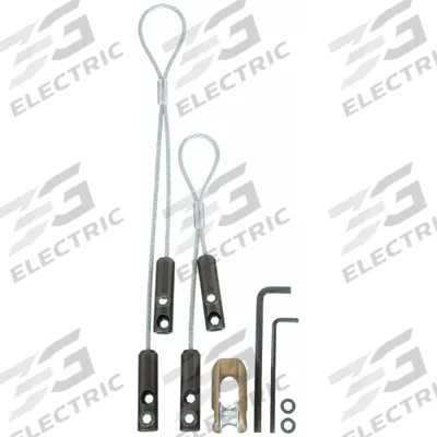 GREENLEE Cable Pulling Grip Kit: 0.38 in to 1.00 in, 1,750 lb to 6,500 lb Breaking Strength - Cable Pulling Grip Kits