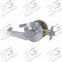 DESIGN HARDWARE Door Lever Lockset: Storeroom Lever Locksets, Chrome, ADA Compliant (MPN DH-V-86-F-26D). Key specifications — Ligature Resistance: Not Ligature-Resistant; Brand: DESIGN HARDWARE; Lockset Function ANSI Code: F86; Visual Indicator Message: No Message; Lockset Style: Rose; ADA Compliant: Yes; Finish: Satin Chromium-Plated.
