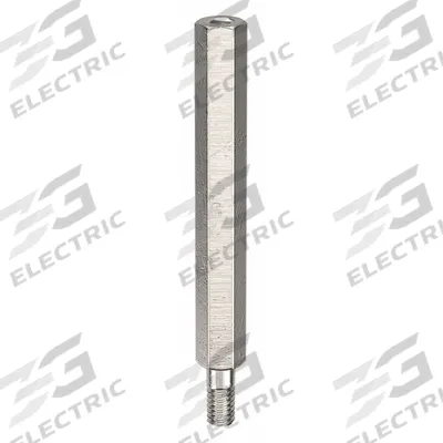APPROVED VENDOR Standoff: Male x Female, 1 in Lg, Hex, Aluminum, Plain, 1/4 in Hex Wd, Aluminum - Aluminum Male x Female Standoffs