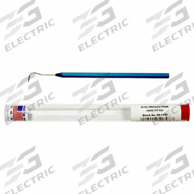 MOODY TOOL Precision Probe: Stainless Steel, Hook, Hook Tip - Precision Picks