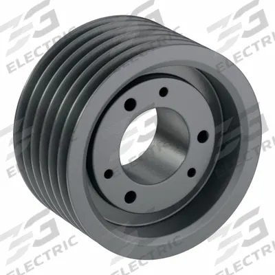 APPROVED VENDOR V-Belt Pulley: 5V850, 6 Groove, 8.5 in OD, Bushed Bore - Bushed-Bore Cast-Iron Wedge V-Belt Pulleys