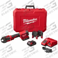 MILWAUKEE Short Throw Press Tool Kit with PEX Crimp Jaws M18™: M18™ REDLITHIUM™, Sub-Compact, Inline (MPN 2674-22C). Key specifications — attr525712: PEX Crimp Jaw 1/2 in, 3/4 in, 1 in; attr518712: Charger.