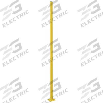 APPROVED VENDOR Line Post: 96 in - Easy-Access Welded-Wire Machine Guard Components