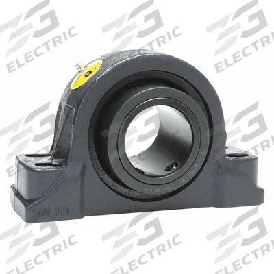 MOLINE BEARING Pillow Block Bearing: 2 7/16 in Bore, Fixed, Cast Iron, 2 3/4 in Shaft Ht - Fixed Pillow Block Spherical Roller Bearings