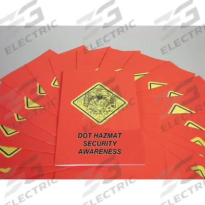 MARCOM Reference Material: Security Training, DOT HAZMAT Security Awareness - Hazardous Materials Transportation Training