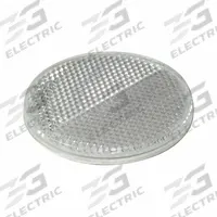 EATON Sensor Reflector: Polarized, Round, Plastic, 32 mm Overall Dia (MPN 6200A-6504). Key specifications — Product Type: Photoelectric Sensor Reflector; Series: Eaton Photoelectric Sensors; Brand: EATON; Manufacturer Part Number: 6200A-6504; Compatible Product Type: Photoelectric Sensors; Material: Plastic; Polarization: Polarized.