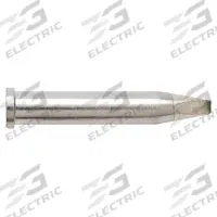 WELLER Soldering Tip: XT Series, Chisel, 2.4 mm W, 36 mm Lg (MPN T0054470499). Key specifications — Compatible Handpiece Manufacturer Model Number: WXP 120; Manufacturer Part Number: T0054470499; Brand: WELLER.