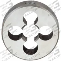 CHICAGO-LATROBE Pipe and Conduit Thread Die: 1/8"-27 NPT, 1 1/2" OD, Round, Carbon Steel (MPN 405251)