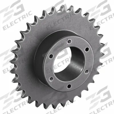 TRITAN Sprocket: For 50 Chain, 32 Teeth, 6.376 in Pitch Dia, 6.72 in Outside Dia - Size 50 Bushed-Bore Roller Chain Sprockets