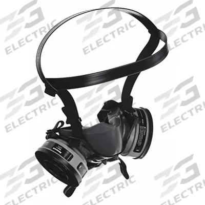 NORTH BY PIP Half Mask Respirator Kit: 5500, 2 Cartridges Included - Honeywell North Half-Mask Respirators