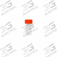 APPROVED VENDOR 5.0 mL Transport Vials with Caps: Transport, Polypropylene, 5 mL, Orange, Natural (MPN 2403005E60E1). Key specifications — Neck Size: 17 mm; Self-Standing: Self-Standing; Closure Color: Orange; Brand: APPROVED VENDOR; Vial Type: Transport; Body Color: Natural; Includes Closure: Yes; Bottom Shape: Round.