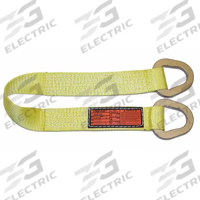 STREN-FLEX Web Sling: Type 2, Nylon, Triangle Link, 2 Plies, 3 ft Sling Lg, 11 in Eye Lg - Triangle Web Slings
