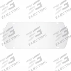 MCR SAFETY Face Shield Visor: 16 3/4 in Overall Wd, 7 in Overall Ht, 0.04 in Overall Thick, Clear (MPN 494400). Key specifications — Material: Acetate; Brand: MCR SAFETY; Compatible Grainger Part Number: 9PWD9.