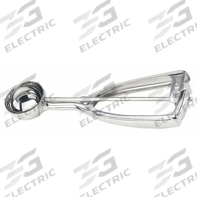 CRESTWARE Disher: 1.8 oz Capacity, Stainless Steel, NSF Certified, 3 1/2 in Bowl Dia - Dishers