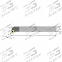 ULTRA-DEX USA Indexable Boring Bar: E10S SDQCR2 (MPN 920-000-283). Key specifications — attr257292: E10S SDQCR2.