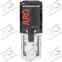 ARO Pneumatic Oil Filter: Coalescing, 1/4 in NPT, 0.3 micron, 49 cfm, 150 psi Max Op Pressure, 1000 (MPN F35121-300). Key specifications — attr110055: 1000; attr110008: ARO.