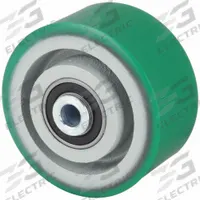 APPROVED VENDOR Caster Wheel: 4 in Wheel Dia., 2 in Wheel Wd, Polyurethane, 750 lb Load Rating, Iron (MPN 4DU67). Key specifications — Brand: APPROVED VENDOR; Wheel/Tread Color: Green.