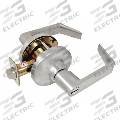 TOWNSTEEL Door Lockset: Storeroom Lever Locksets, Chrome