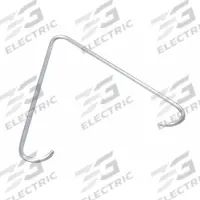 NVENT CADDY Hanging Kit: 4 in Lg, 6 in Wd, 6 in Ht, Unfinished, For Industrial Fluorescent Fixtures (MPN LFC). Key specifications — For Use With: Industrial Fluorescent Fixtures; Includes: Top Mount Fixture Hanger; Accessory Type: Hanger; Finish: Unfinished; Brand: NVENT CADDY.