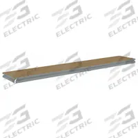TENNSCO Shelf: 72 in x 15 in, 600 lb Load Capacity, Particleboard, Gray, Shelf (MPN ZBES-7215D). Key specifications — Decking Material: Particleboard; Includes: (4) Beams; Decking Finish: Unfinished; Shelf Configuration: Single Straight; Color: Gray; Frame Material: Steel; Brand: TENNSCO; Frame Finish: Zinc Plated.