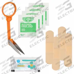 MIRACLE POINT Splinter/Tick Removal Kit: Splinter & Tick (MPN MPK12). Key specifications — Adhesive Bandages Included: Bandages; Application: Splinter & Tick; Brand: MIRACLE POINT; Housing Color: Green; Includes Oral or Inhalant Medication: No Medication Included; Oral and Inhalant Medicinals Included: No Oral/Inhalant Medicinals; Topical Medicinals Included: Antiseptic Ointment; Wound Dressings Included: No Wound Dressings.