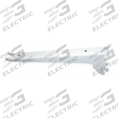 APPROVED VENDOR Shelving Bracket: Double, 3/4 in x 16 1/2 in x 3 9/16 in, Powder Coated - Brackets for Slotted-Standard Shelving