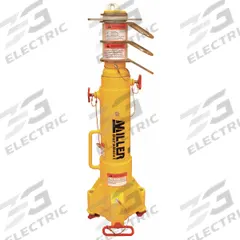 MILLER BY PIP Post Anchor: 3 Workers Per System, Swivel D-Ring, 4 3/4 ft Overall Ht, DuraHoist (MPN DH-AP-1/). Key specifications — For Use With: Mfr. No. MR50GB/50FT; Sub-brand: DuraHoist; Brand: MILLER BY PIP.