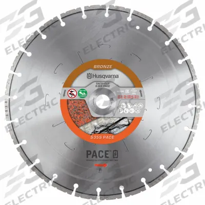 HUSQVARNA Diamond Saw Blade: Block/Brick/Natural Stone/Reinforced Concrete/Roof Tile - Concrete & Asphalt-Cutting Blades