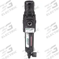 SPEEDAIRE Filter-Regulator: Compact Series, 1/4 in NPT, 80 cfm, 40 micron, 5 psi to 150 psi, Zinc (MPN 4ZK82). Key specifications — attr109419: SPEEDAIRE; attr109429: Zinc; attr109463: No; attr109467: Rubber; attr109468: Compact.