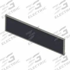 HOFFMAN Filter: Aluminum, 8 in Overall Ht, 13 in Overall Wd, 0.25 in Overall Dp, Air Conditioners (MPN 10100056SP). Key specifications — Brand: HOFFMAN; Compatible with Product Type: Air Conditioners; Manufacturer Part Number: 10100056SP; Material: Aluminum.