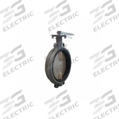 MILWAUKEE VALVE Butterfly Valve: 2 in Pipe Size, Concentric, 200 psi Max. Pressure (CWP) - Cast Iron General-Service Butterfly Valves