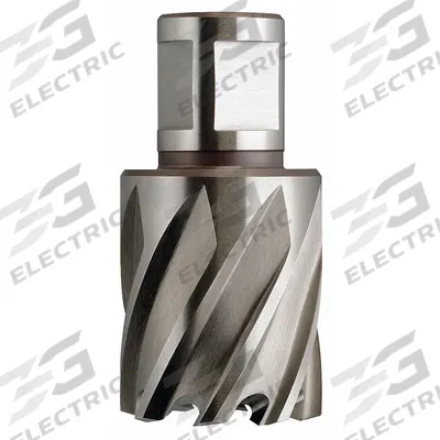 SLUGGER BY FEIN Annular Cutter: 1 in Cutter Dia, 1 in Max Cutting Dp, Bright - High-Speed Steel Annular Cutters for Stacked Drilling