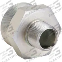 PARKER Metal Pipe Straight: 2 in x 1 1/2 in, Male NPT Threaded x Male NPT Threaded, 2,000 psi, Steel (MPN 2 X 1-1/2 FF-S). Key specifications — Maximum Operating Pressure: 2,000 psi; (DO NOT SEND) Manufacturer Location: Made in USA.