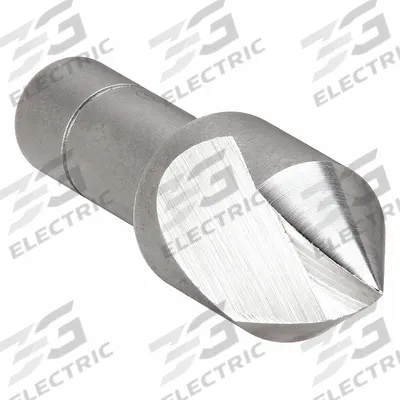 KEO Countersink: 60°, 1 Flute, 1 in Body Dia - Fast-Cutting Single-Flute Countersinks