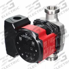 Circulating Pump: 1/8 hp HP, 115V AC, Stainless Steel, Variable, 8 gpm, 10 ft Max. Head, Inline (MPN 92603111). Key specifications — Nameplate Voltage: 115V AC; Connection Type: Union; Brand: GRUNDFOS; Includes Volute: Volute Included; Efficiency: Standard Efficiency; System Type: Potable Water.