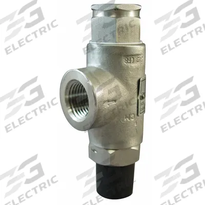 KUNKLE VALVE Safety Relief Valve: FNPT x MNPT, 1/2 in x 1/2 in, Stainless Steel - Non-Code Air, Inert Gas & Liquids Pressure Relief Valves