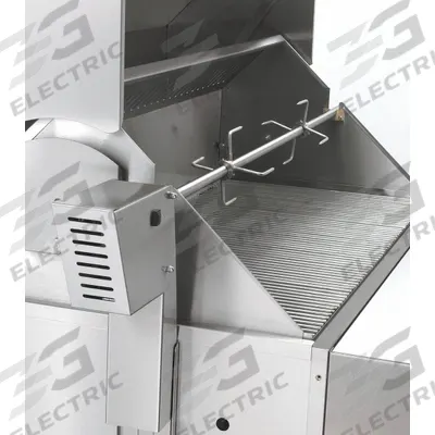 CROWN VERITY Rotisserie: Stainless Steel, 60 in Overall Wd, Mfr Part # RT-60 - Rotisseries