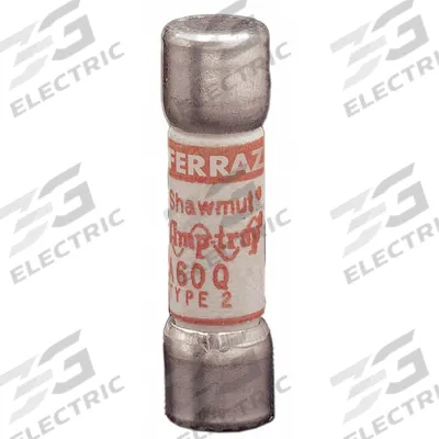 MERSEN Semiconductor Fuse: A60Q Series, Fast-Acting, 6 A, 600 V AC, 600 V DC DC Volt Rating - Fast-Acting Cylindrical Fuses