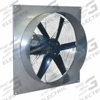 CANARM Exhaust Fan: Direct Drive, 12 in Blade, 1/4 hp, Totally Enclosed Air Over, 1,380 cfm, 115V AC (MPN TF12). Key specifications — Brand: CANARM; Nameplate Voltage: 115V AC; Assembly: Ships Fully Assembled.