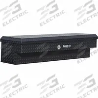 BUYERS PRODUCTS Topside Truck Box: Topside Truck Box, Aluminum, 13 in Overall Ht, 36 in Overall Wd (MPN 1733005). Key specifications — Brand: BUYERS PRODUCTS; Color: Matte Black; Latch Type: Push Button.